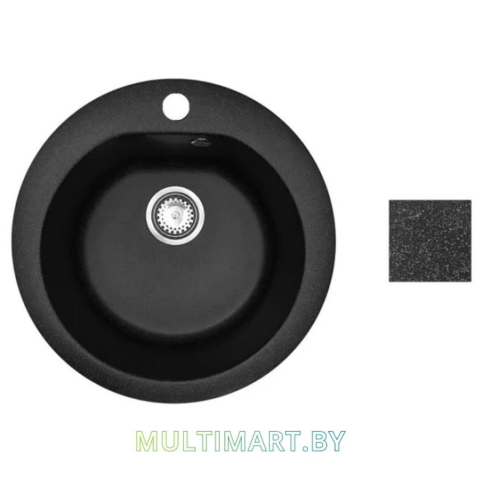 Кухонная мойка AV Engineering Gold AV510000GBKA (черный)